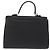 Autre Marque Borsa a mano Burberrys in pelle nera e argento Auth ep12447 Nero - vista 2