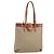 Céline Borsa Tote in Tela Macadam CELINE PVC Beige Oro Auth 156447 D'oro