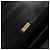 BALLY Borsa a mano in pelle 2 vie Nero Oro Auth 159743 D'oro - vista 19