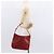Borsa a Spalla GG Canvas Gucci Rossa Argento 113012 Auth 156421 Rosso - vista 21