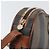 Pequin Borsa a Spalla in Tela Pecan FENDI PVC Nero Marrone oro Auth 155395 D'oro - vista 10