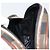 Pequin Borsa a Spalla in Tela Pecan FENDI PVC Nero Marrone oro Auth 155395 D'oro - vista 19