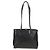 Borsa a Spalla con Catena Prada in Pelle e Nylon Nera Auth ep12271 Nero - vista 13