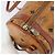 Borsa a Spalla MCM Logogram Vicetos in Pelle PVC Marrone Oro Auth gh1398 D'oro - vista 10