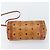 Borsa a Spalla MCM Logogram Vicetos in Pelle PVC Marrone Oro Auth gh1398 D'oro - vista 5
