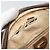 Gucci Borsa a Spalla GG Supreme PVC Beige Oro Auth ep12302 D'oro - vista 10