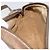 Gucci Borsa a Spalla GG Supreme PVC Beige Oro Auth ep12302 D'oro - vista 20
