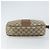 Gucci Borsa a Spalla GG Supreme PVC Beige Oro Auth ep12302 D'oro - vista 5