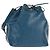 Noe LOUIS VUITTON Epi Petit Noé Borsa a Spalla Blu M44105 LV Auth SW1860