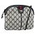 Gucci Borsa GG Supreme Sherry Line in PVC Blu Navy Oro Rosso 904 02 047 Auth ep12415 D'oro