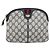 Gucci Borsa GG Supreme Sherry Line in PVC Blu Navy Oro Rosso 904 02 047 Auth ep12415 D'oro - vista 13