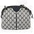 Gucci Borsa GG Supreme Sherry Line in PVC Blu Navy Oro Rosso 904 02 047 Auth ep12415 D'oro - vista 2
