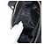 Borsa a Spalla PRADA in Nylon Pelle Nera Oro Auth ki6206 Nero D'oro - vista 11