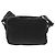 Borsa a Spalla PRADA in Nylon Pelle Nera Oro Auth ki6206 Nero D'oro - vista 2