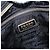 Borsa a Spalla PRADA in Nylon Pelle Nera Oro Auth ki6206 Nero D'oro - vista 20