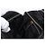 Borsa a Spalla PRADA in Nylon Pelle Nera Oro Auth ki6206 Nero D'oro - vista 22