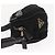 Borsa a Spalla PRADA in Nylon Pelle Nera Oro Auth ki6206 Nero D'oro - vista 5