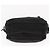 Borsa a Spalla PRADA in Nylon Pelle Nera Oro Auth ki6206 Nero D'oro - vista 6