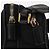 Borsa a Spalla PRADA in Nylon Pelle Nera Oro Auth ki6206 Nero D'oro - vista 9