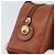 Bolsa de mão Christian Dior em couro 2 em 1 marrom dourado Auth ep12219 - vista 18