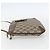 GUCCI GG Supreme Web Sherry Line Bag PVC Beige Gold 904 02 026 Auth ka846 Golden - view 3