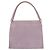 PRADA Borsa a Mano Camoscio Viola Argento Auth gh1452 Porpora - vista 13