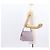 PRADA Borsa a Mano Camoscio Viola Argento Auth gh1452 Porpora - vista 24