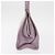 PRADA Borsa a Mano Camoscio Viola Argento Auth gh1452 Porpora - vista 3