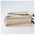 Chloé Borsa a mano Woody in tela e pelle Chloe 2 in 1 Beige Oro Auth am9996 D'oro - vista 3