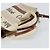 Chloé Borsa a mano Woody in tela e pelle Chloe 2 in 1 Beige Oro Auth am9996 D'oro - vista 7