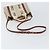 Chloé Borsa a mano Woody in tela e pelle Chloe 2 in 1 Beige Oro Auth am9996 D'oro - vista 8