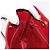 CHANEL Borsa a Spalla Matelassé in Pelle di Agnello Rossa Oro CC Auth BA9195 Rosso D'oro - vista 20