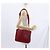 CHANEL Borsa a Spalla Matelassé in Pelle di Agnello Rossa Oro CC Auth BA9195 Rosso D'oro - vista 24