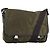 PRADA Schultertasche Nylon Khaki Silber Authentisch ka810