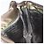 PRADA Schultertasche Nylon Khaki Silber Authentisch ka810 - Ansicht 20