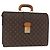 LOUIS VUITTON Serviette Fermoir Monogram Borsa Business Vintage M53305 Auth am9816 Monogramma