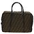 Borsa Boston in tela Zucca FENDI nera e marrone Auth ep12318 Nero - vista 13