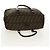 Borsa Boston in tela Zucca FENDI nera e marrone Auth ep12318 Nero - vista 6