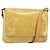 LOUIS VUITTON Borsa Thompson Street Monogram Vernis Beige M91301 LV Auth gh1403