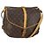 LOUIS VUITTON Borsa a Spalla Monogram Saumur 35 M42254 LV Auth 155140 Monogramma