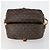 LOUIS VUITTON Borsa a Spalla Monogram Saumur 35 M42254 LV Auth 155140 Monogramma - vista 5