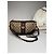 Vintage Gucci Monogramm Schultertasche grau braun - Ansicht 12