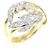 Tiffany & Co Anello Tiffany Two Leaves D'oro