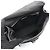 Borsa a spalla in nylon e pelle Saffiano Prada Marrone Nero - vista 3