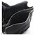 Borsa a spalla in nylon e pelle Saffiano Prada Marrone Nero - vista 7