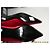 Trussardi Pumps Raspberry Suede Red Leather Pompons Size 36 - view 7