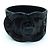 Coco Crush Bracelet en cuir avec verrou tortue Chanel Noir