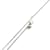 Hermès Ace of Hearts Leather and Metal Necklace Brown Silvery  - view 7