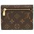 Cartera plegable Koala Monogram Louis Vuitton Castaño - vista 2