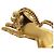 Gucci Doppel-Finger Panther Ring Silber Golden - Ansicht 5